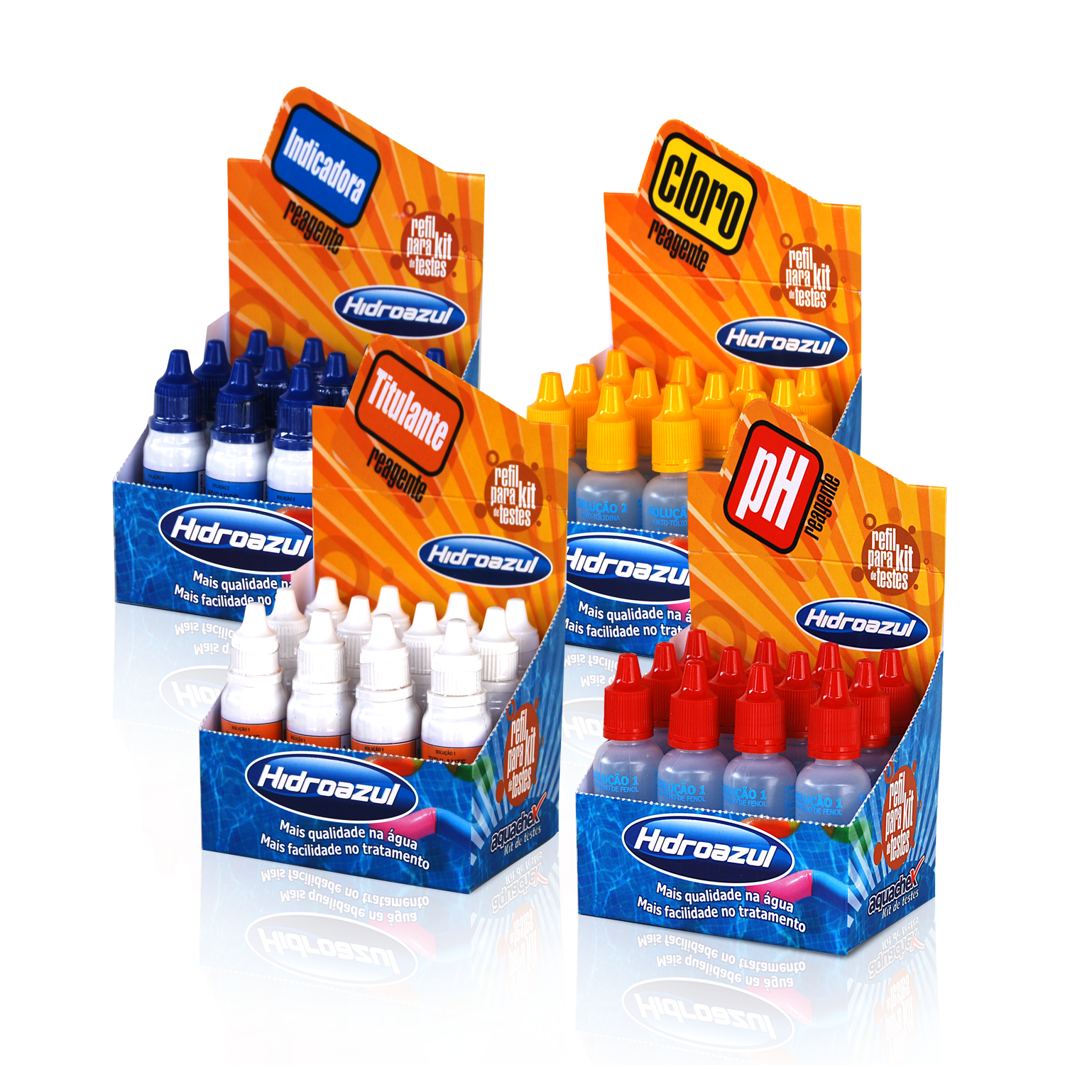 REFIL KIT TESTE SOLUÇÕES